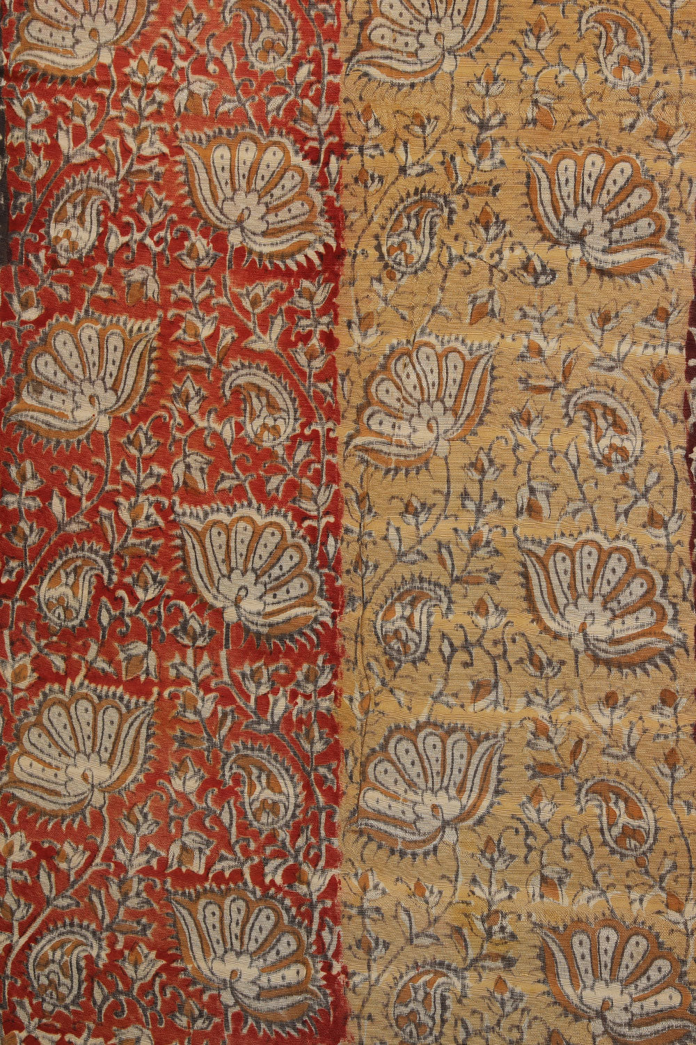 Collection of Kalamkari Printed Saree in a gallery layout