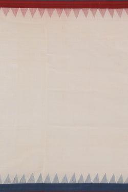 Image of Cotton Off-White Saree