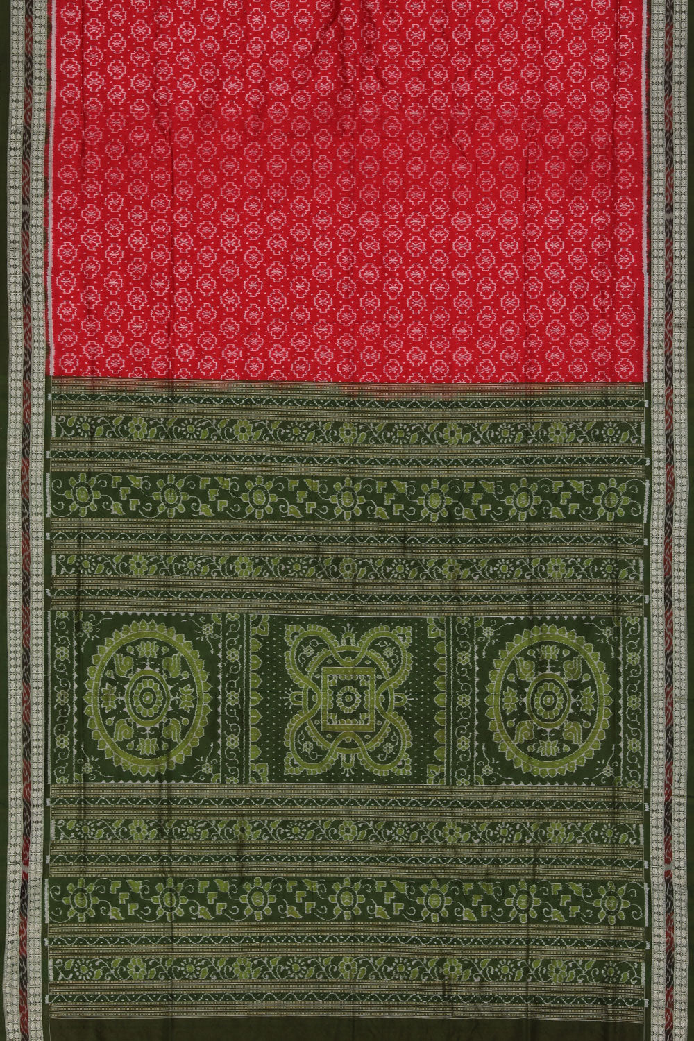 Collection of Sambalpuri Silk Pink Saree in a gallery layout