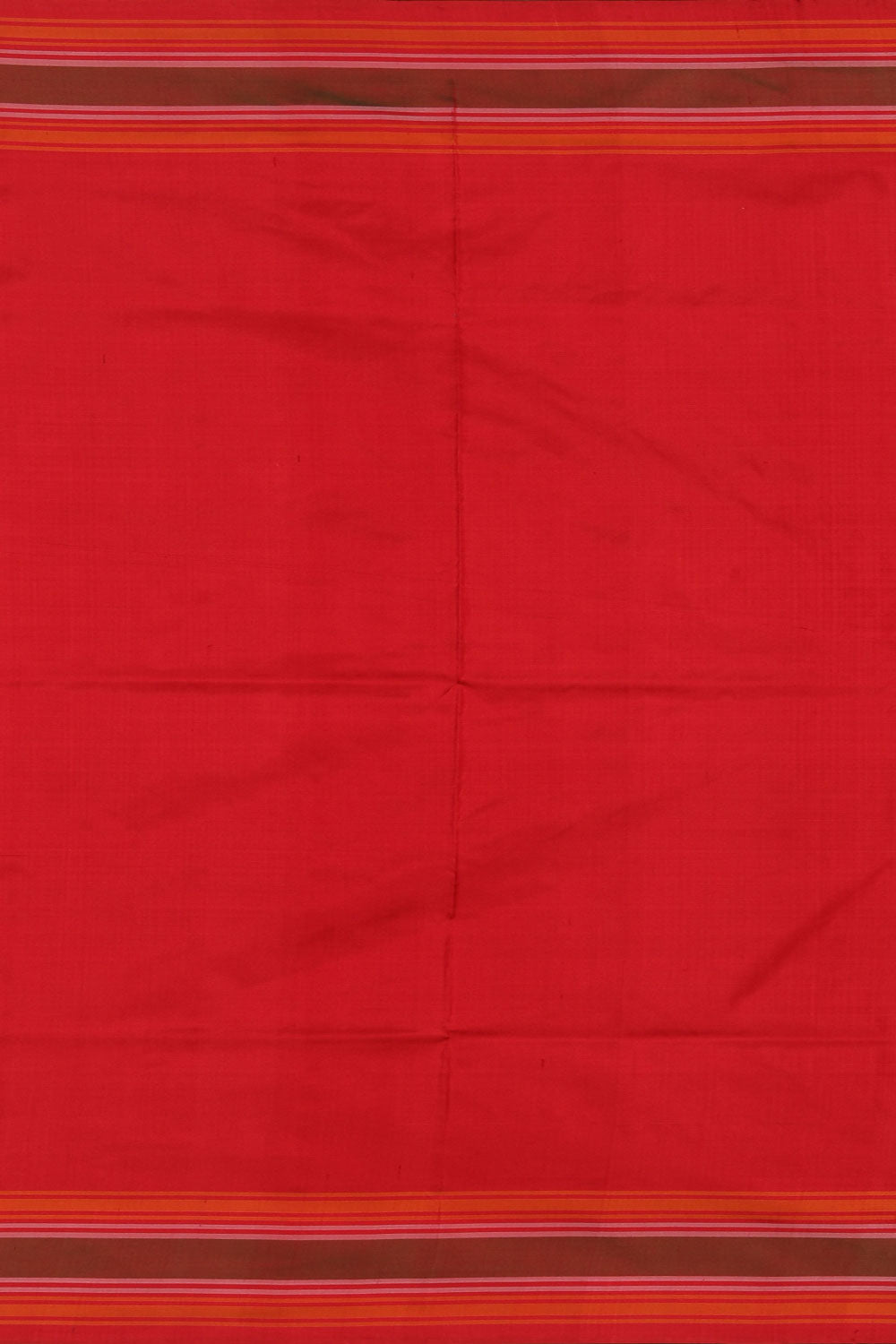 Image of Pochampally Ikat Silk Brown Saree