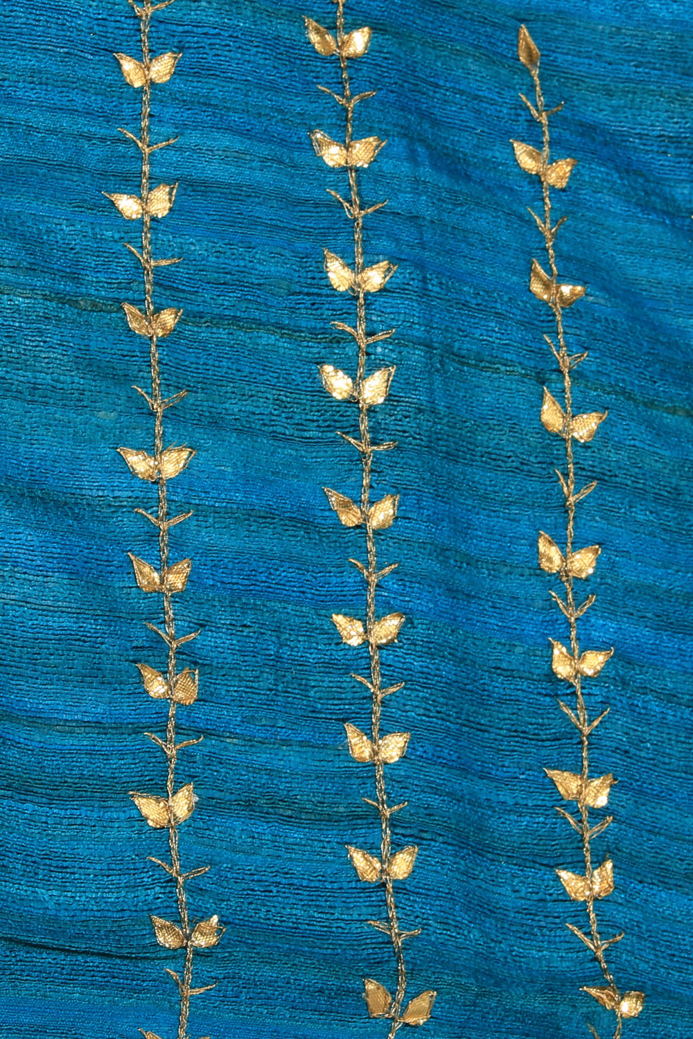 Image of Gota Patti Work Blue Dupatta