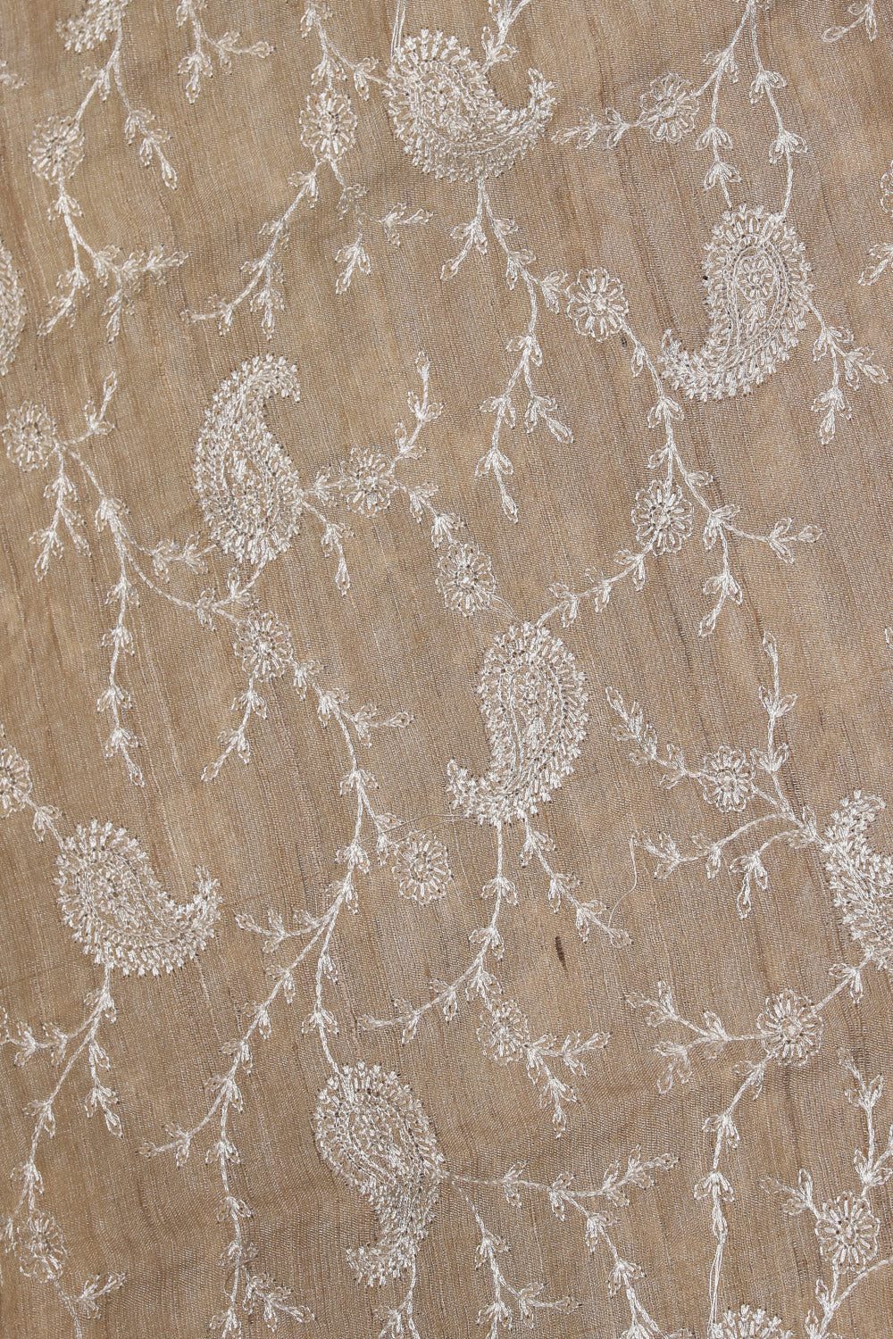 Tussar Silk Ivory Off-White Dupatta