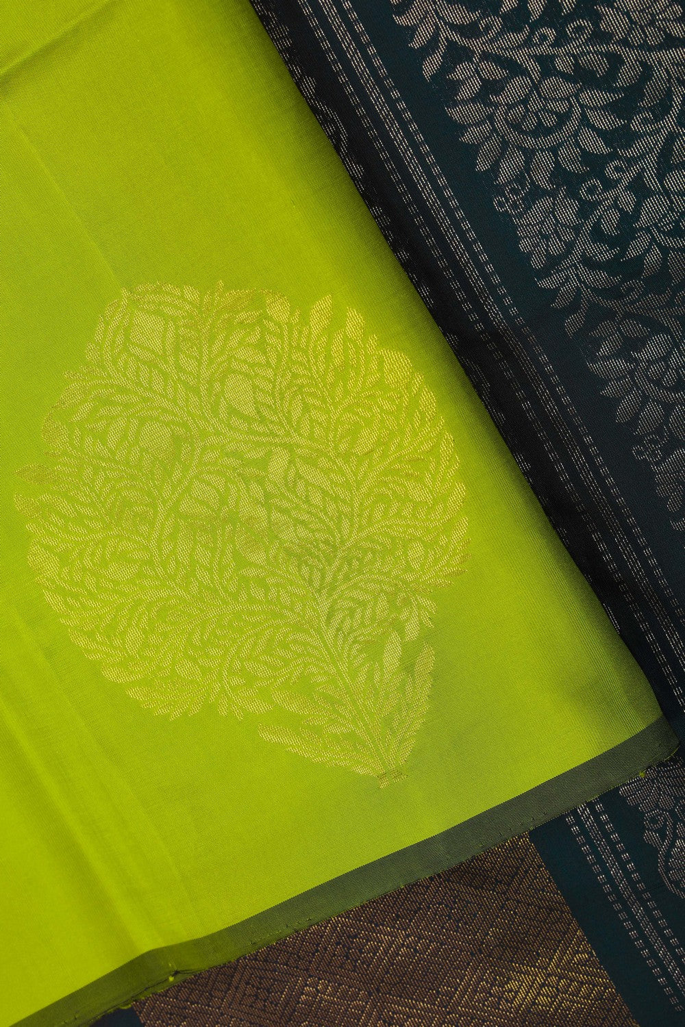 Image of Green South Silk Saree