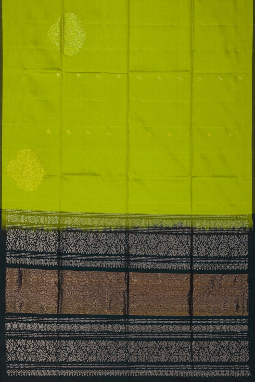 Image of Green South Silk Saree