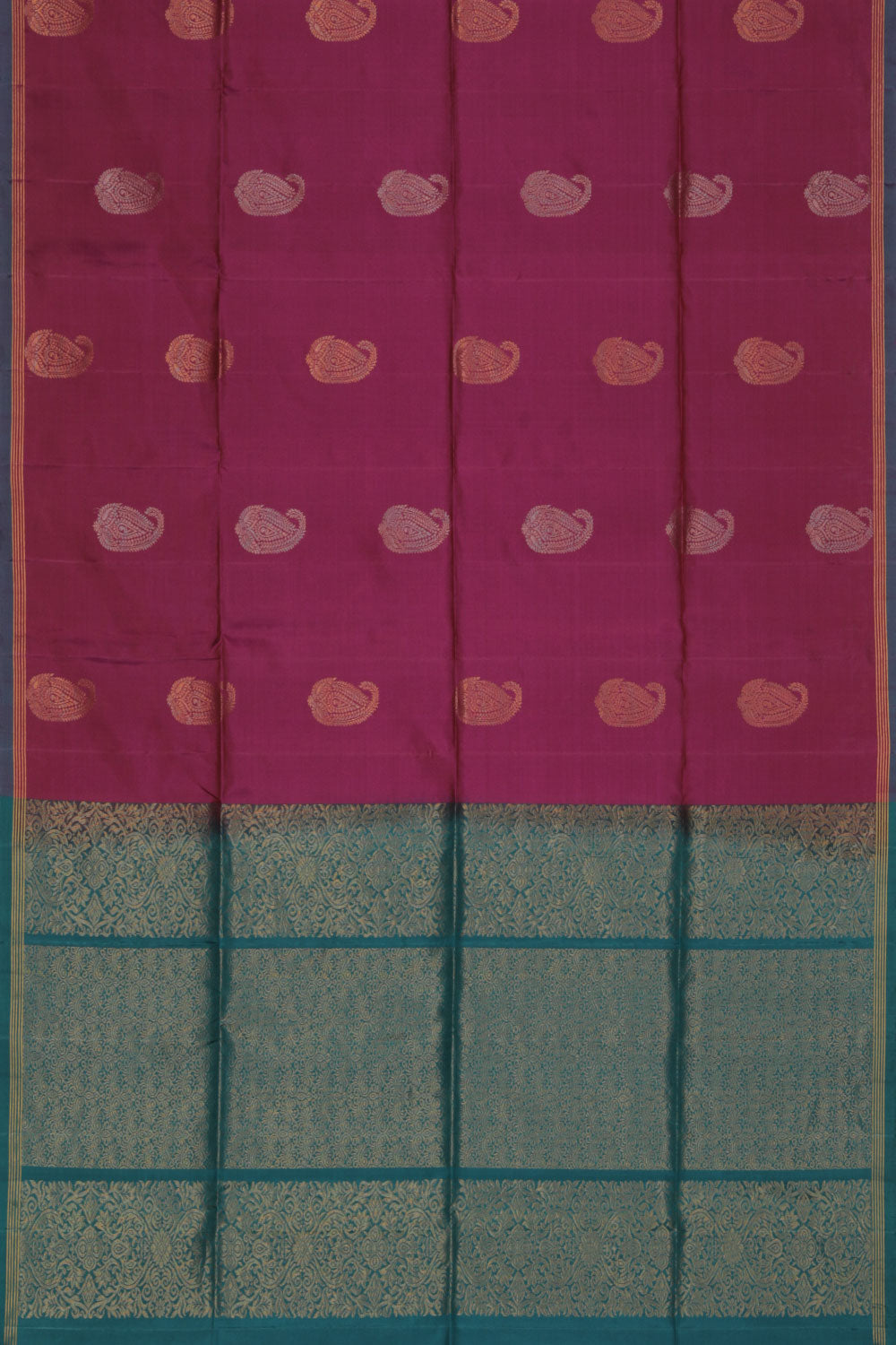 Collection of Simple Yet Elegant Plum-Pink Saree in a gallery layout