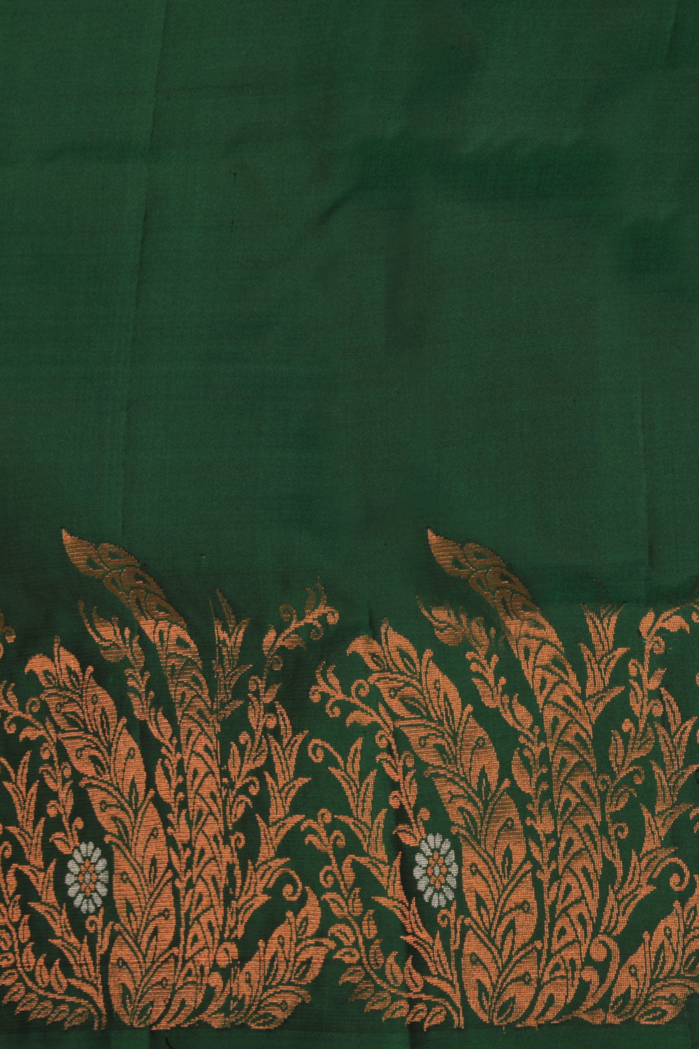 Simple Yet Elegant Green Saree