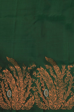 Image of Simple Yet Elegant Green Saree