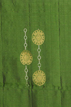 Image of Gorgeous Green Saree