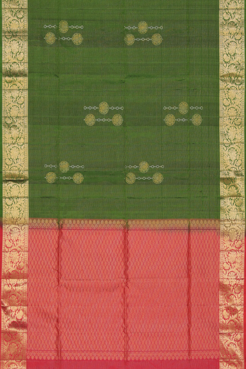 Image of Gorgeous Green Saree