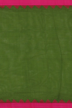 Collection of Cotton Green Saree in a gallery layout