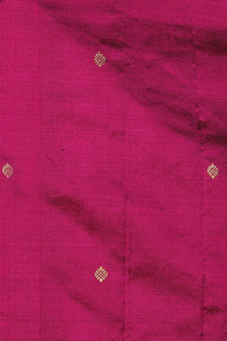 Image of Narayanpet Silk Magenta-Pink Saree