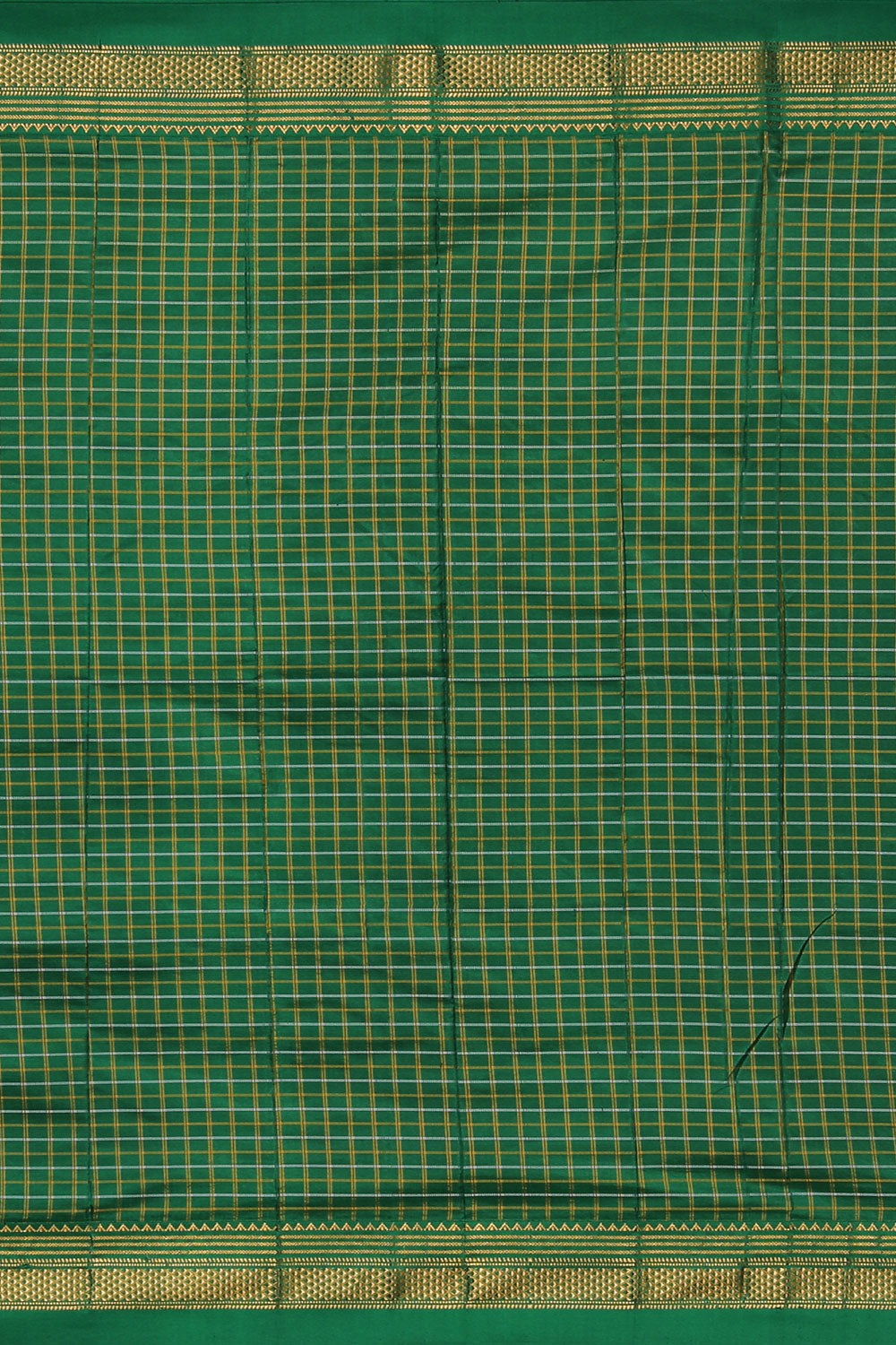 Image of Narayanpet Silk Brown Saree