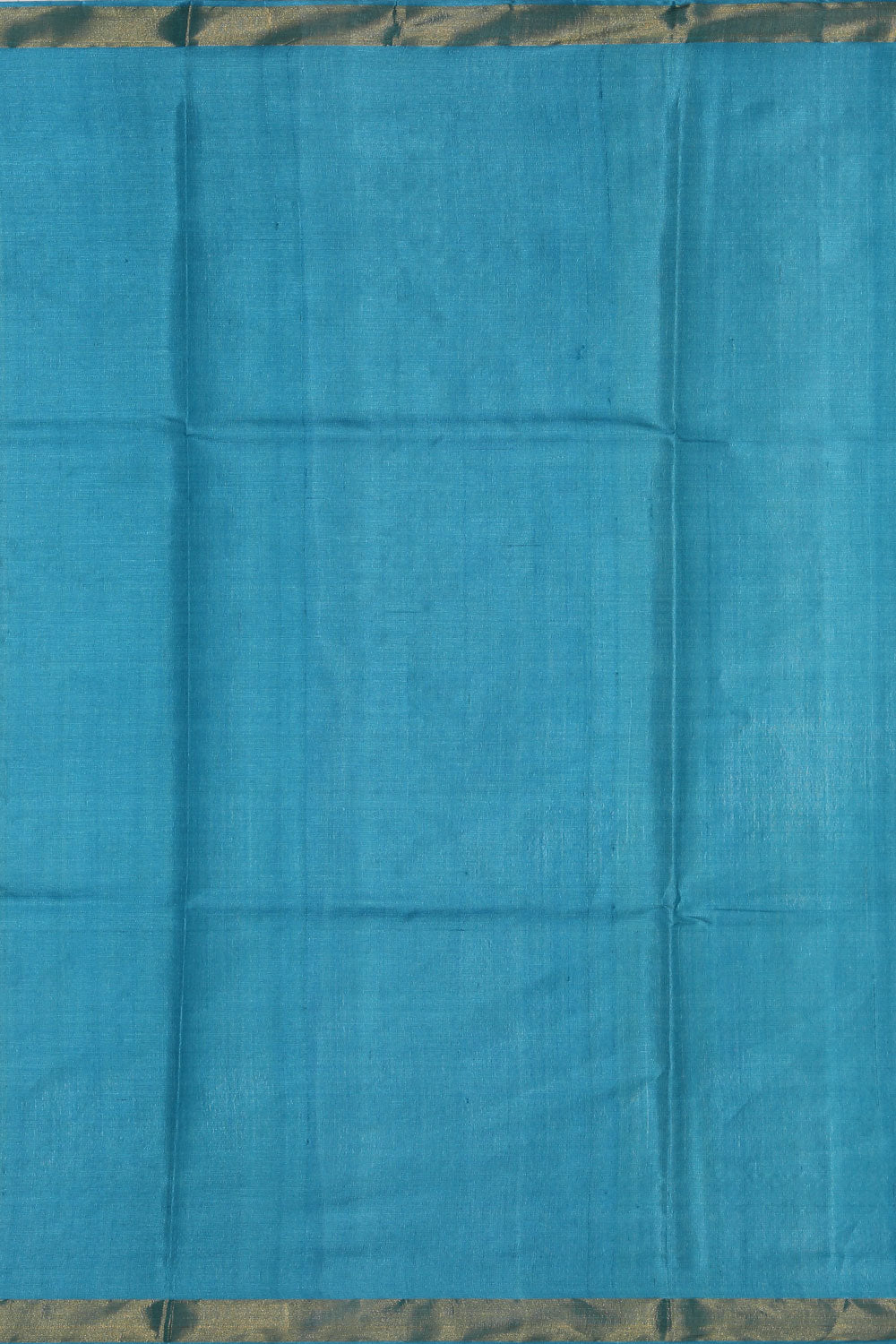 Tussar Silk Blue Saree