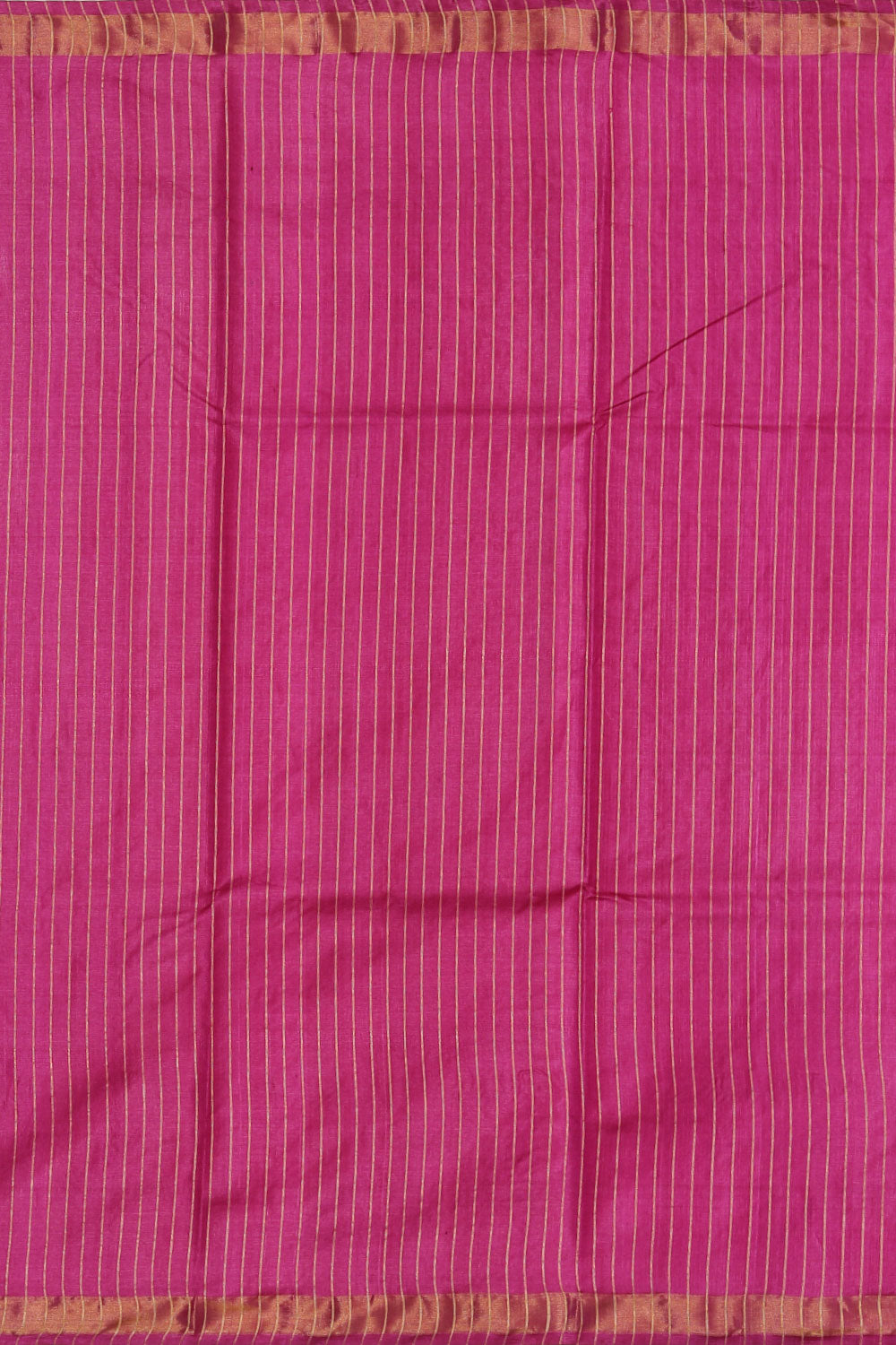Image of Tussar Silk Magenta Pink Saree