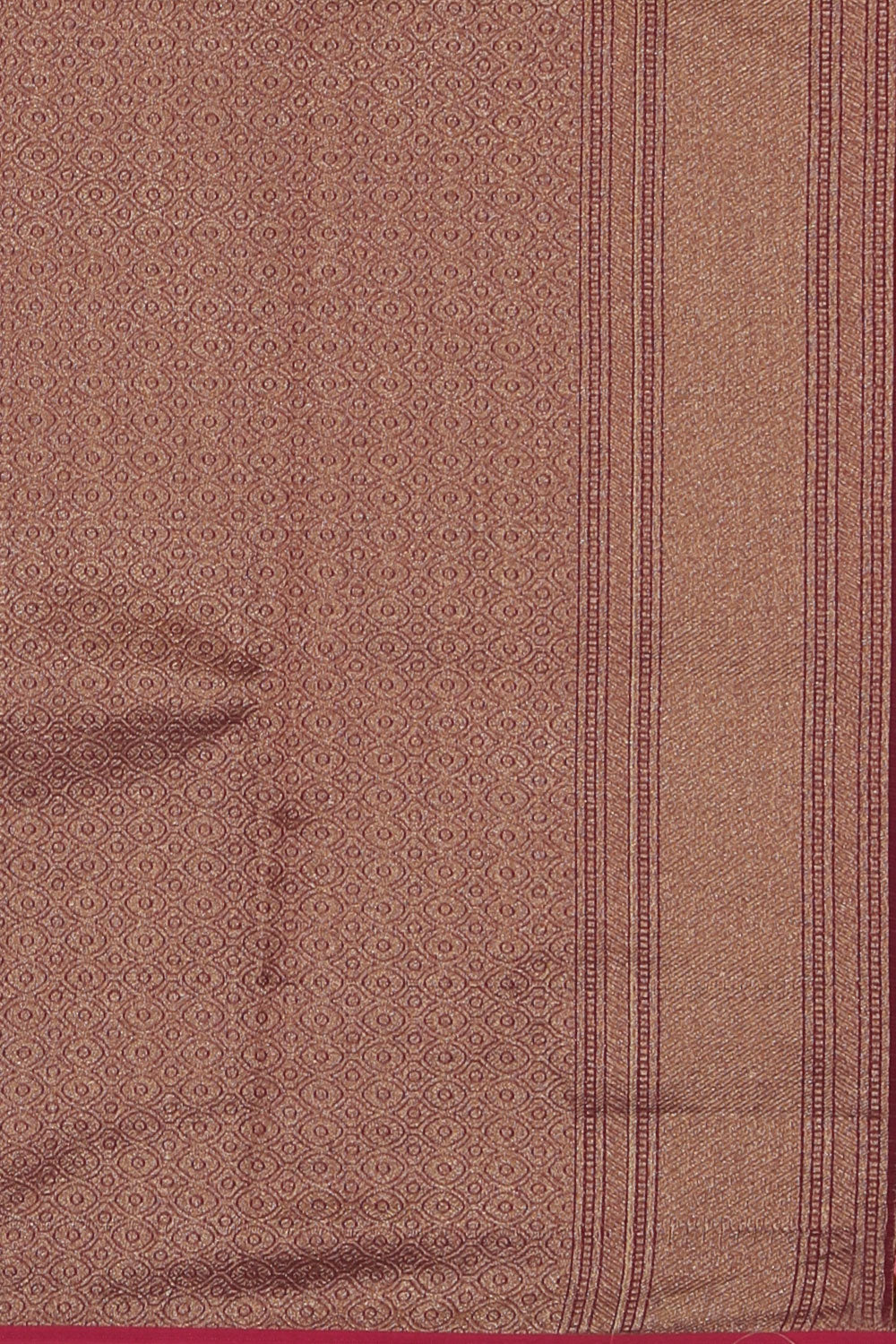 Image of Tissue Coral-Pink Saree