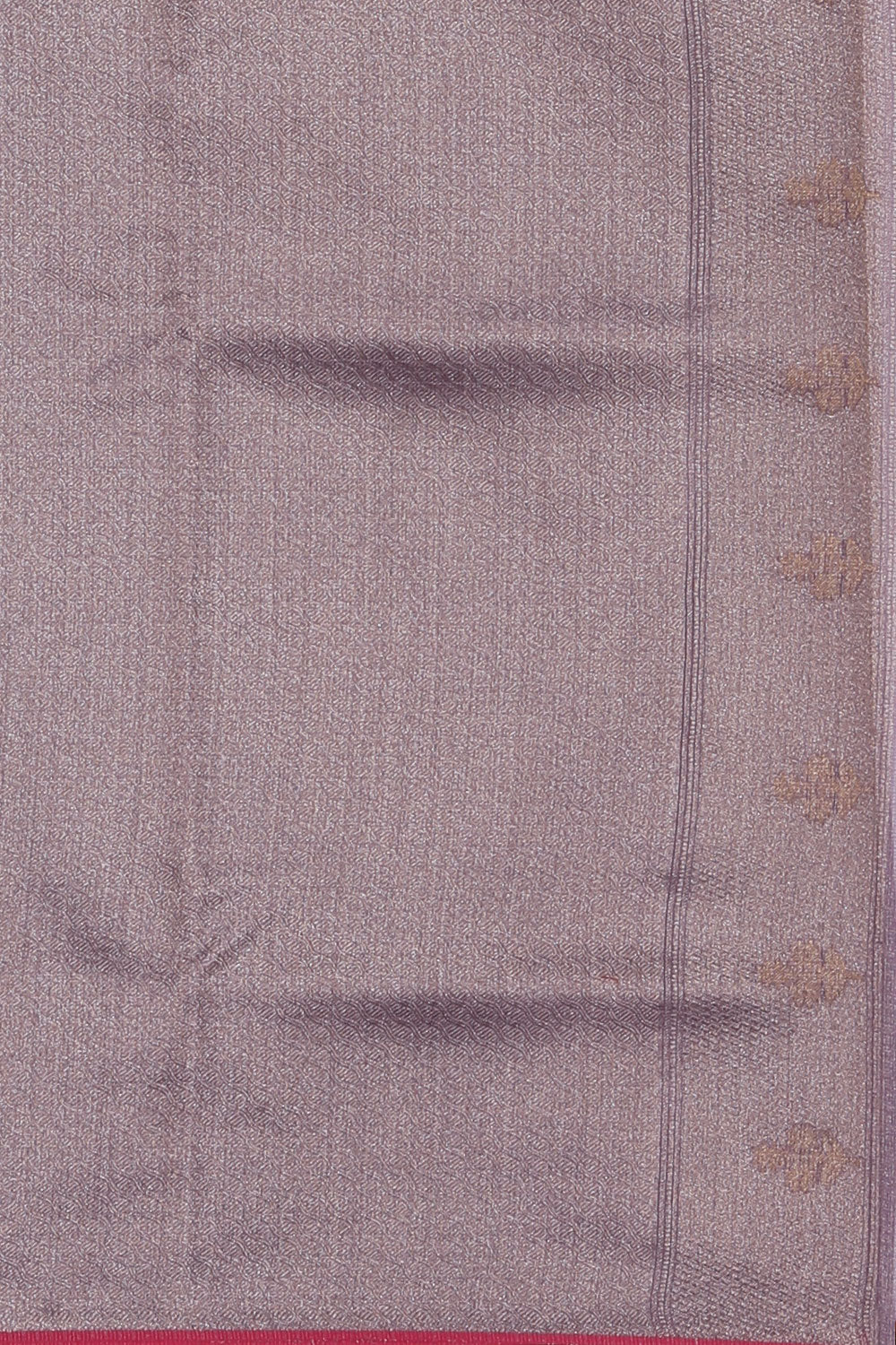 Image of Tissue Lavender Purple Saree