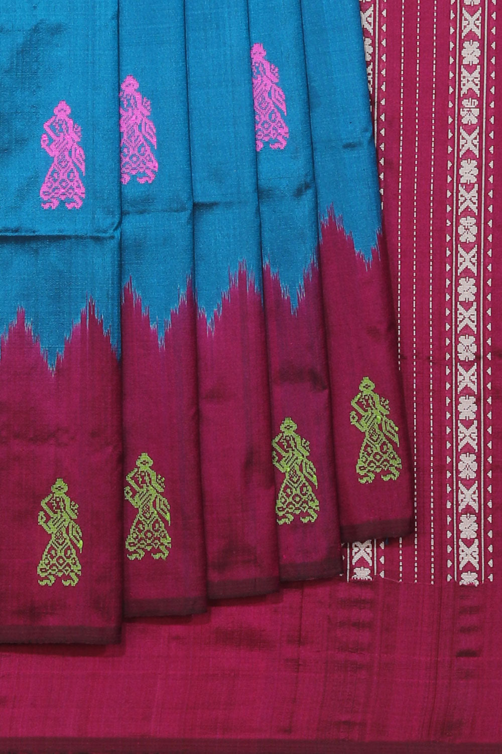 Collection of Pure Silk Gollabhama Saree in a gallery layout