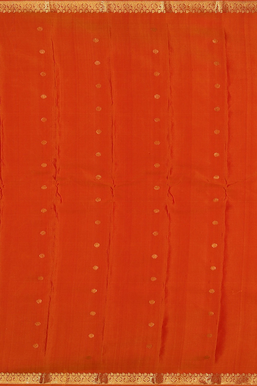 Image of Gadwal Silk Red Saree