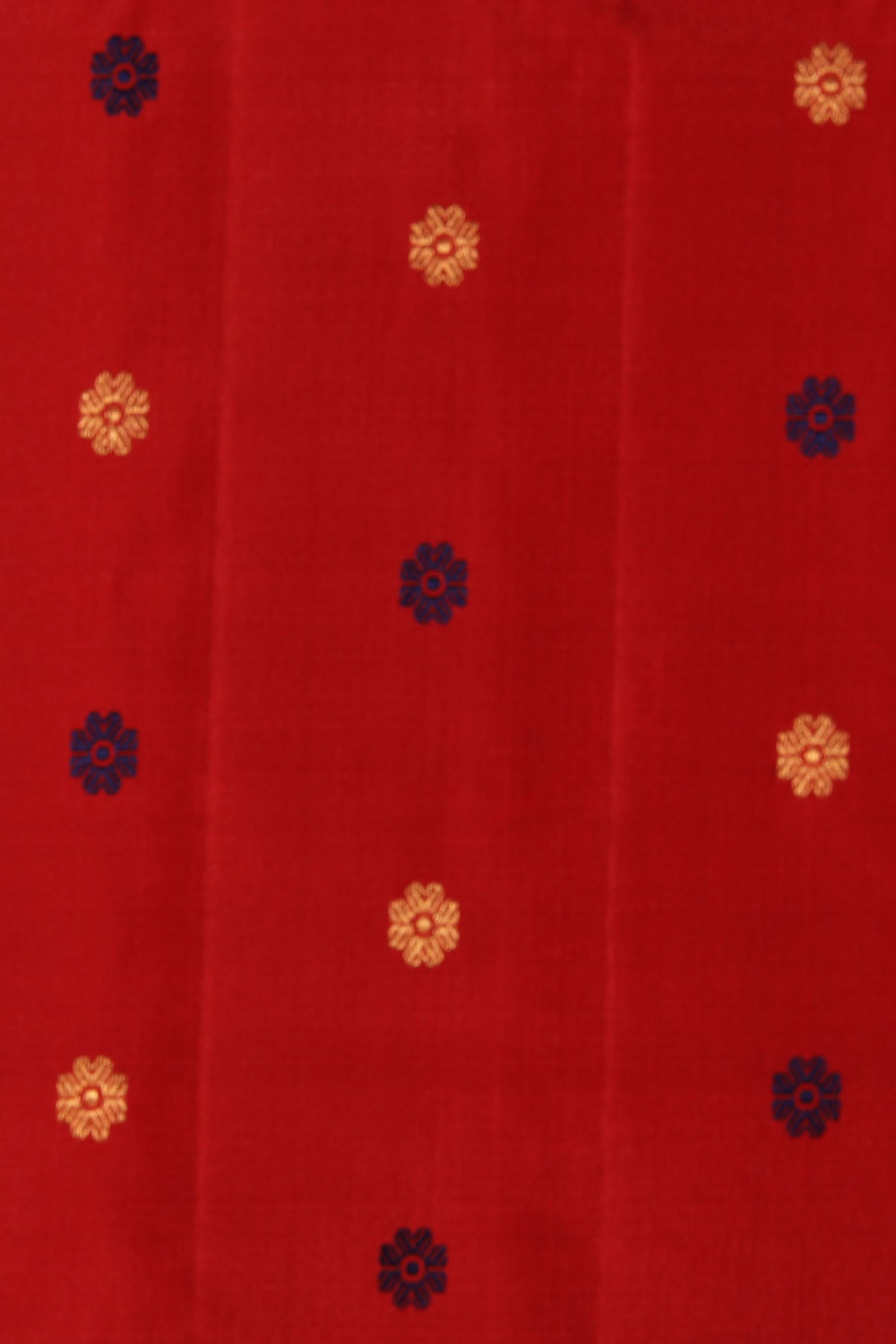 Gadwal Silk Ruby Red Saree