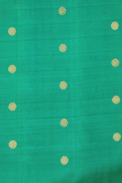 Image of Gadwal Silk Green Saree