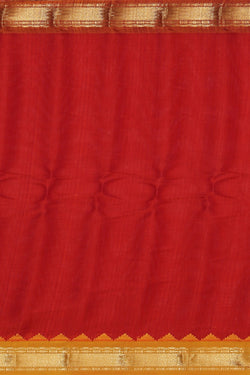 Collection of Gadwal Red Saree in a gallery layout