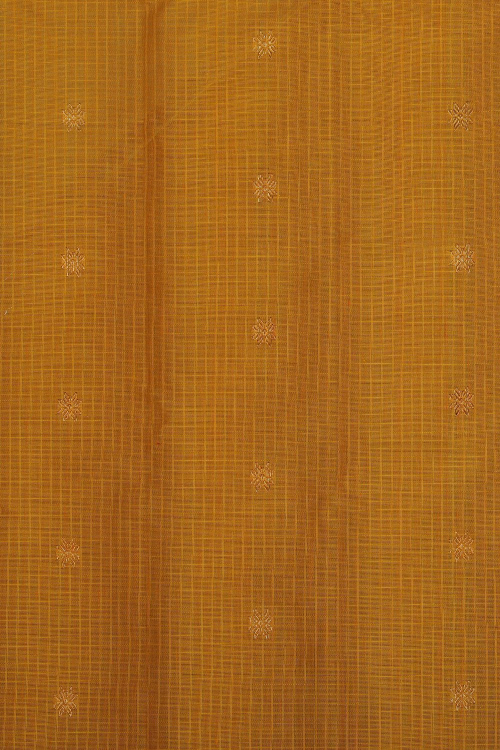 Image of Gadwal Yellow Saree