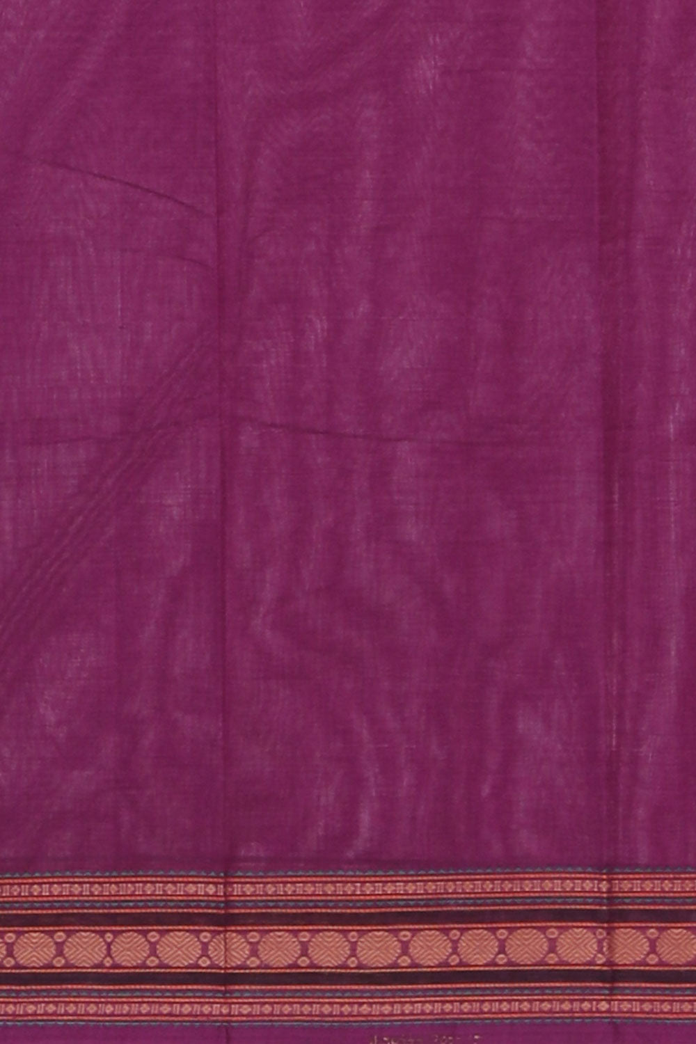 Kanchi Cotton Violet Saree