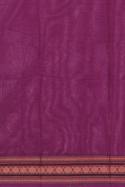 Image of Kanchi Cotton Violet Saree