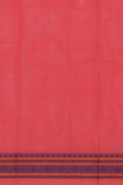 Image of The Traditional Kanchi Cotton Pink Saree