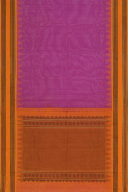 Image of Kanchi Cotton Violet Saree