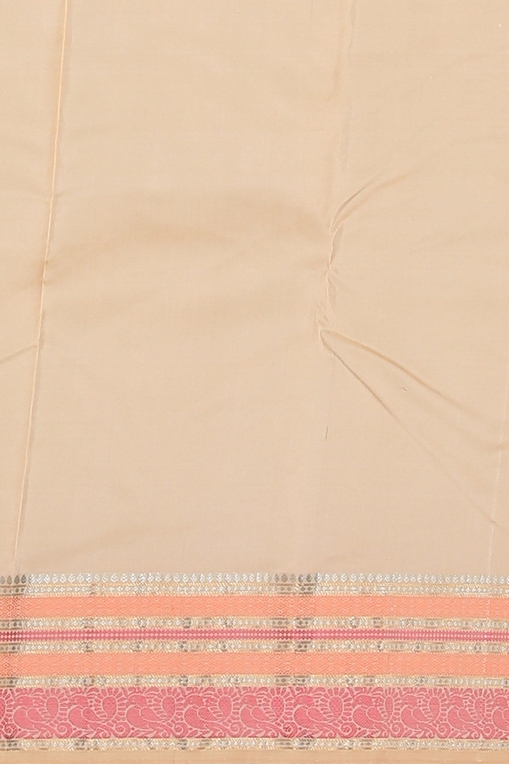 Kanjivaram Silk Beige Saree