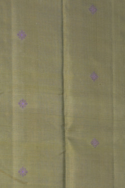 Image of Kanjivaram Silk Green Saree