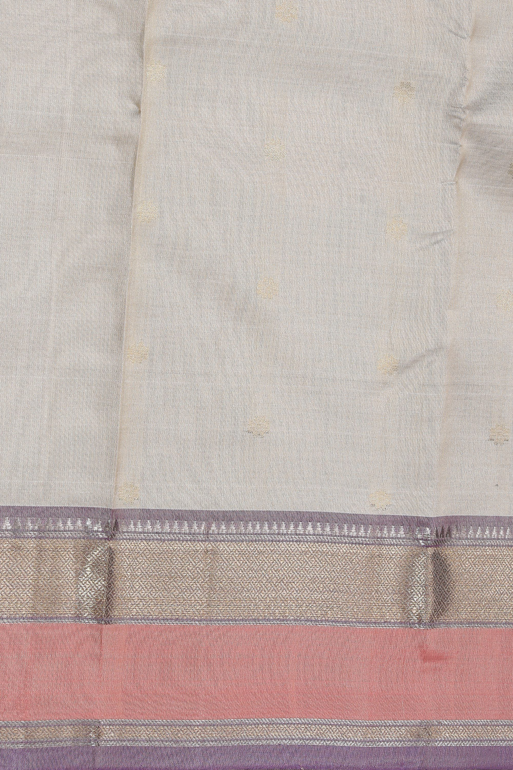 Kanjivaram Silk Beige Saree