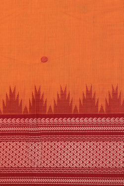 Image of Kanchi Cotton Mustard Saree