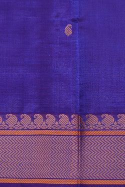 Collection of The Traditional Kanchi Violet Saree in a gallery layout