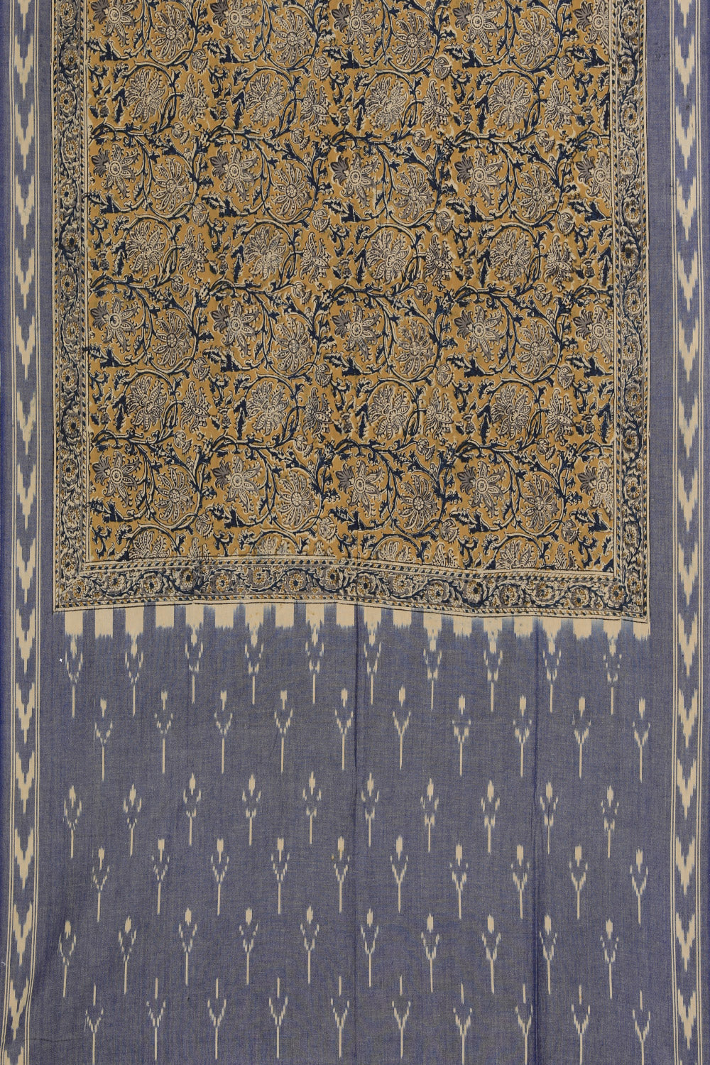 Cotton Kalamkari Print Dupatta