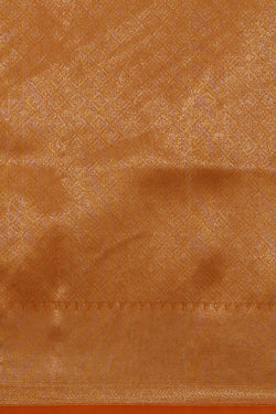 Image of Kora Silk Orange Saree