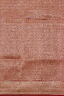 Image of Kora Silk Maroon Saree