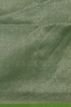 Image of Kora Silk Green Saree