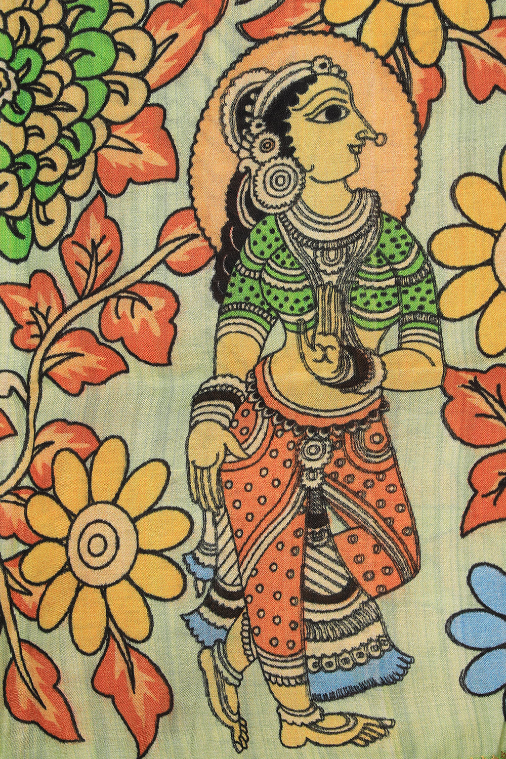 Kalamkari Printed Dupatta