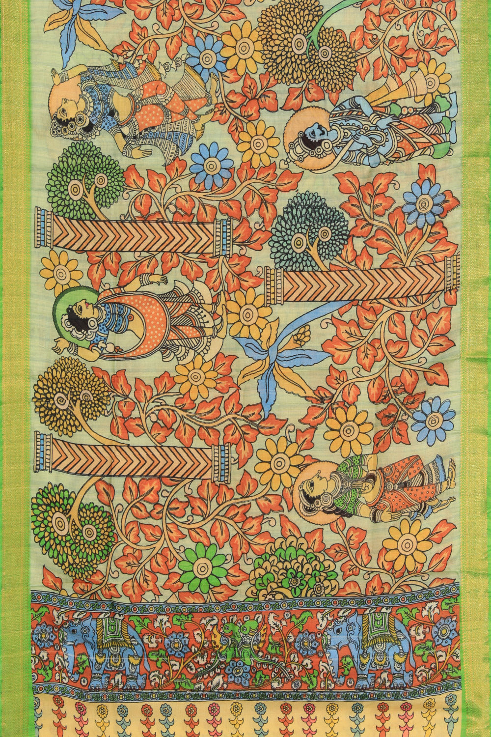 Kalamkari Printed Dupatta