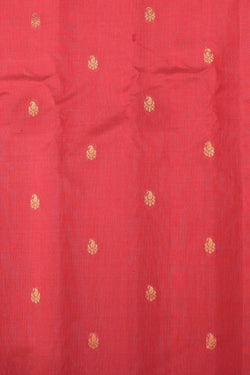 Collection of Gadwal Cotton Silk Pink Saree in a gallery layout