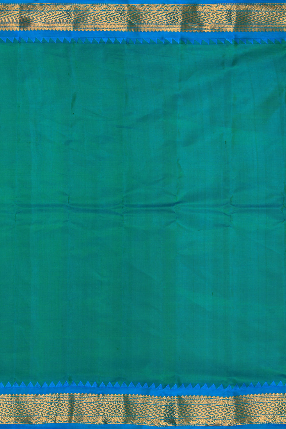 Image of Gadwal Cotton Silk Plum Pink Saree