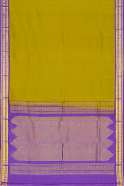 Image of South Silk Green Saree