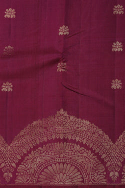 Collection of South Silk Violet Saree in a gallery layout