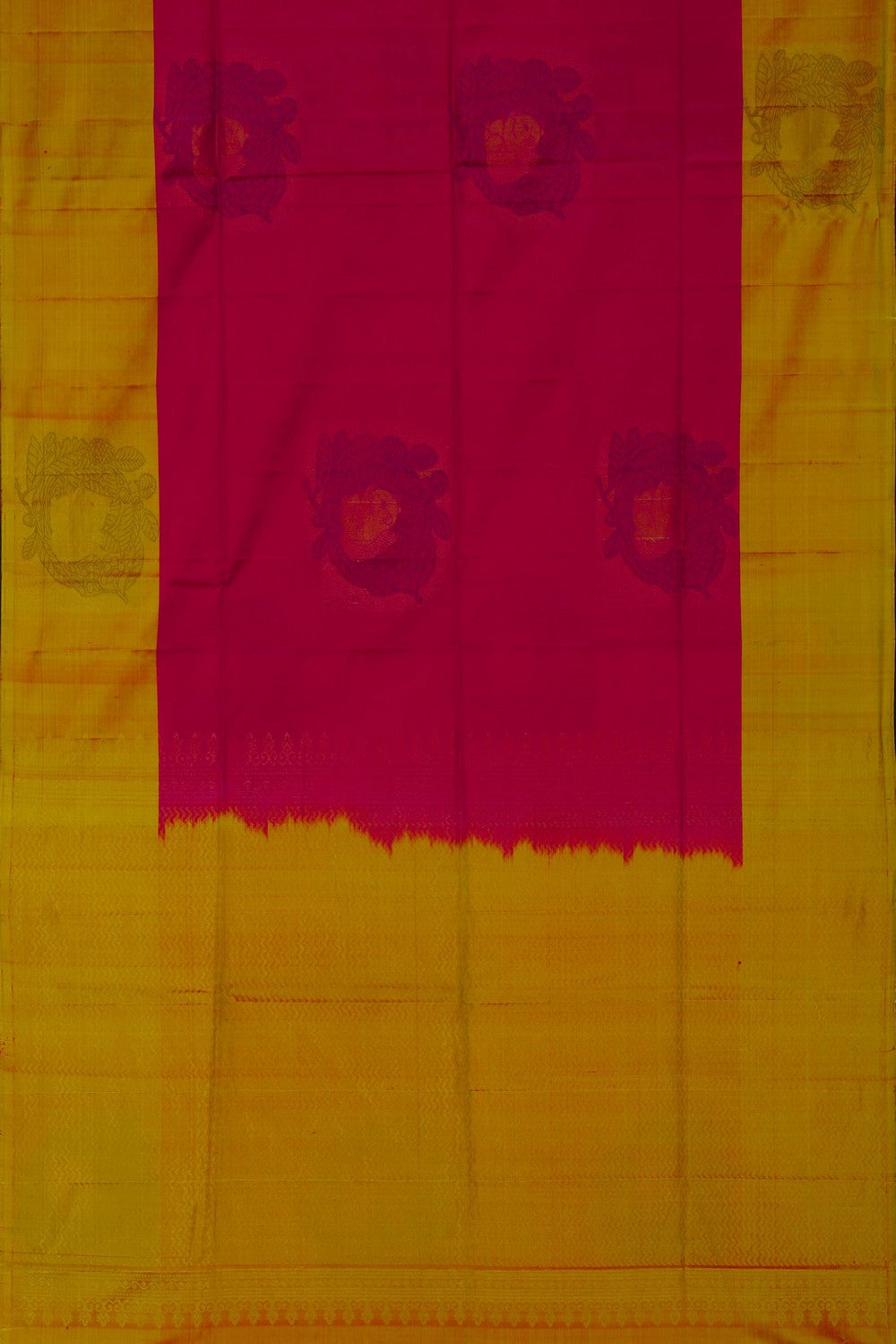 Image of Pink South Silk Saree