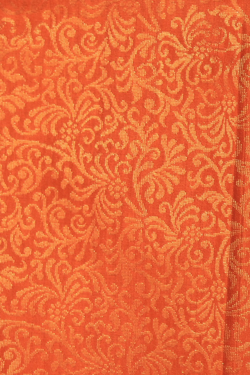 Collection of South Silk Orange Saree in a gallery layout