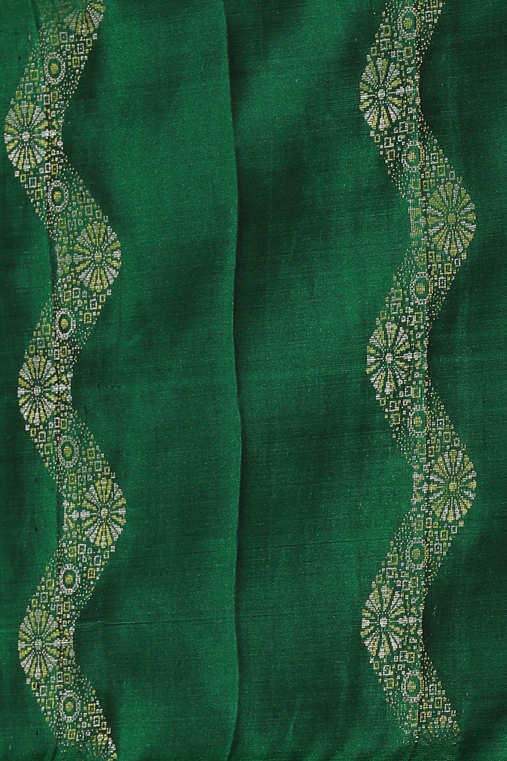 South Silk Green Saree