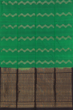 Image of South Silk Green Saree