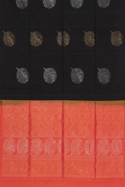 Collection of South Silk Black Saree in a gallery layout